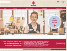 Tablet Screenshot of hotel-albrechtshof.de